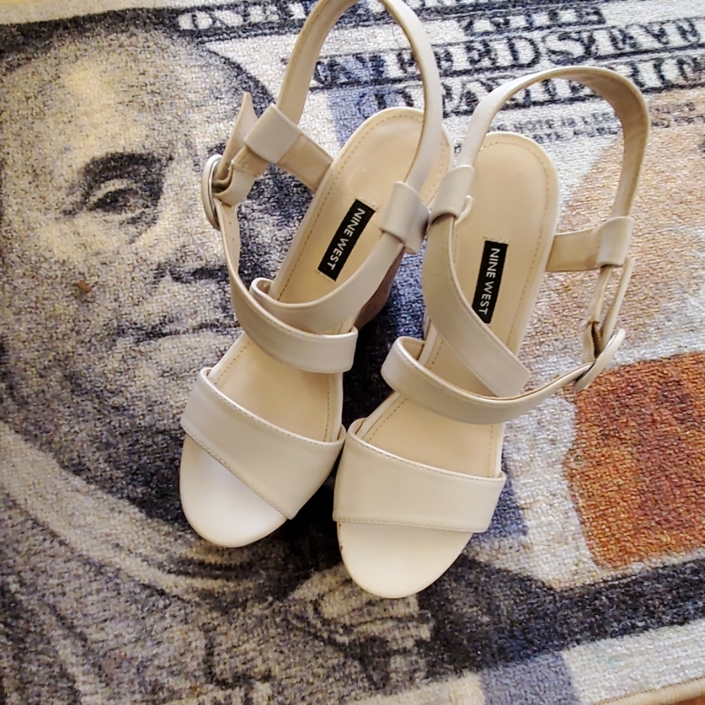 Nine West Shoe s | Nine West Wedge Sandal Sz 8